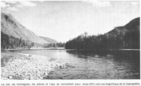 Une vue magnifique de la Cascapédia