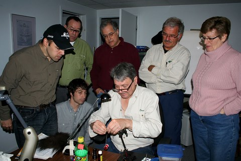 atelier de mouches de type Spey