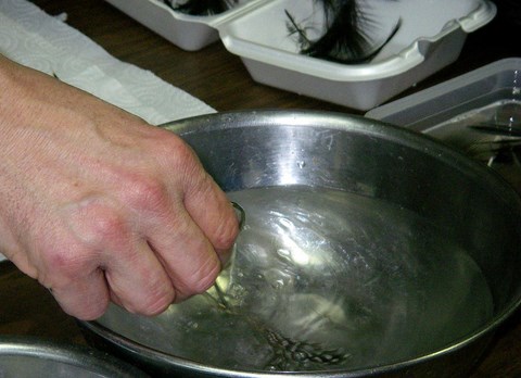 lavage, nettoyage et teinture des matériaux