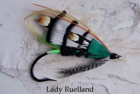 Mouche à saumon Lady Ruelland; Alain Le...