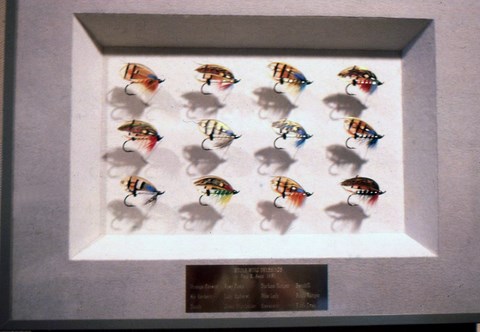 Encadrement de Mouches par Paul Bean