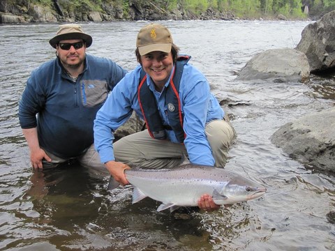 Rivière Moisie avec Michel Villeneuve