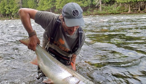 Matthieu Vanhoutte Guide de pêche au saumon